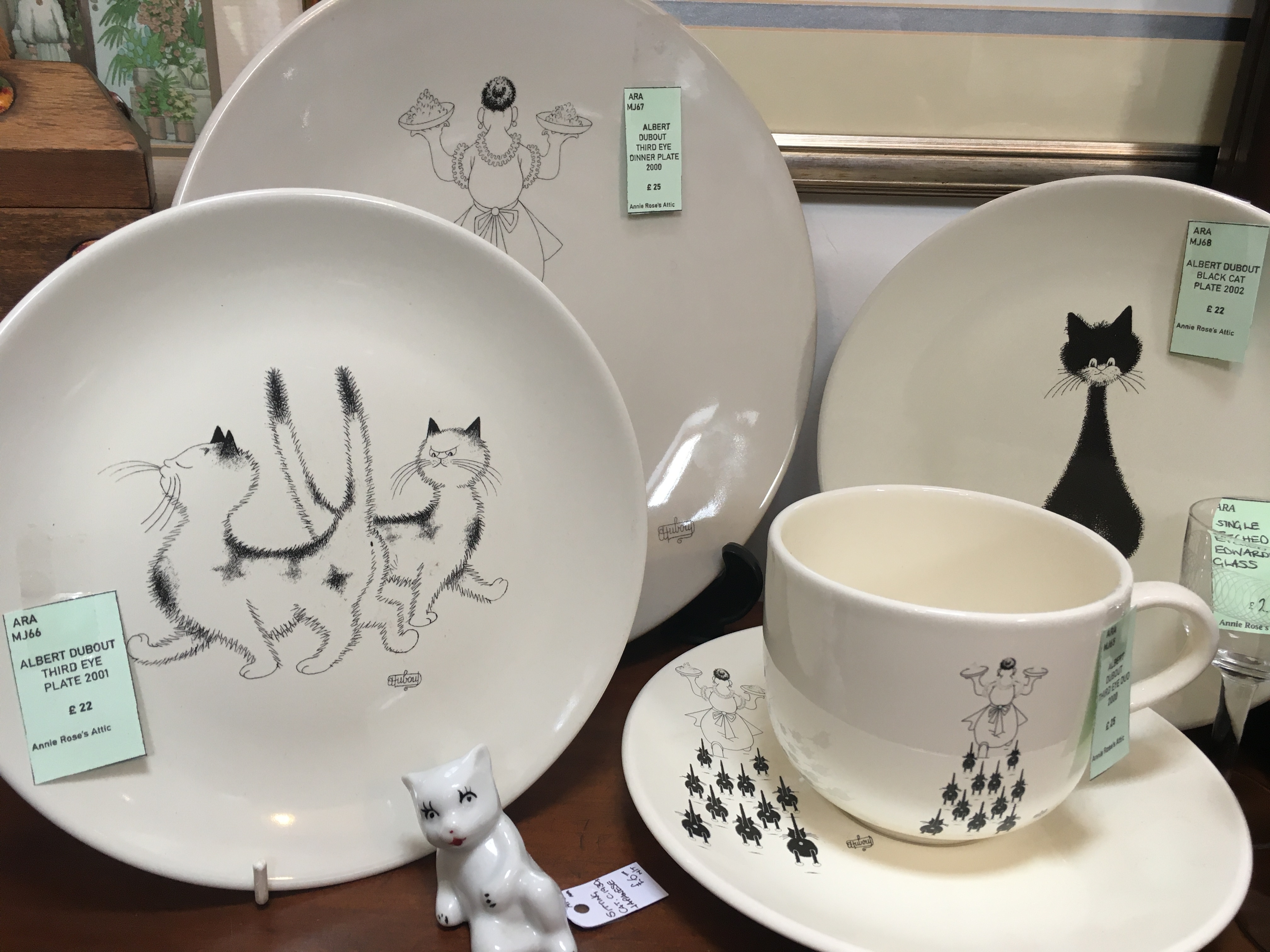 Collection of Albert Dubout Ceramics